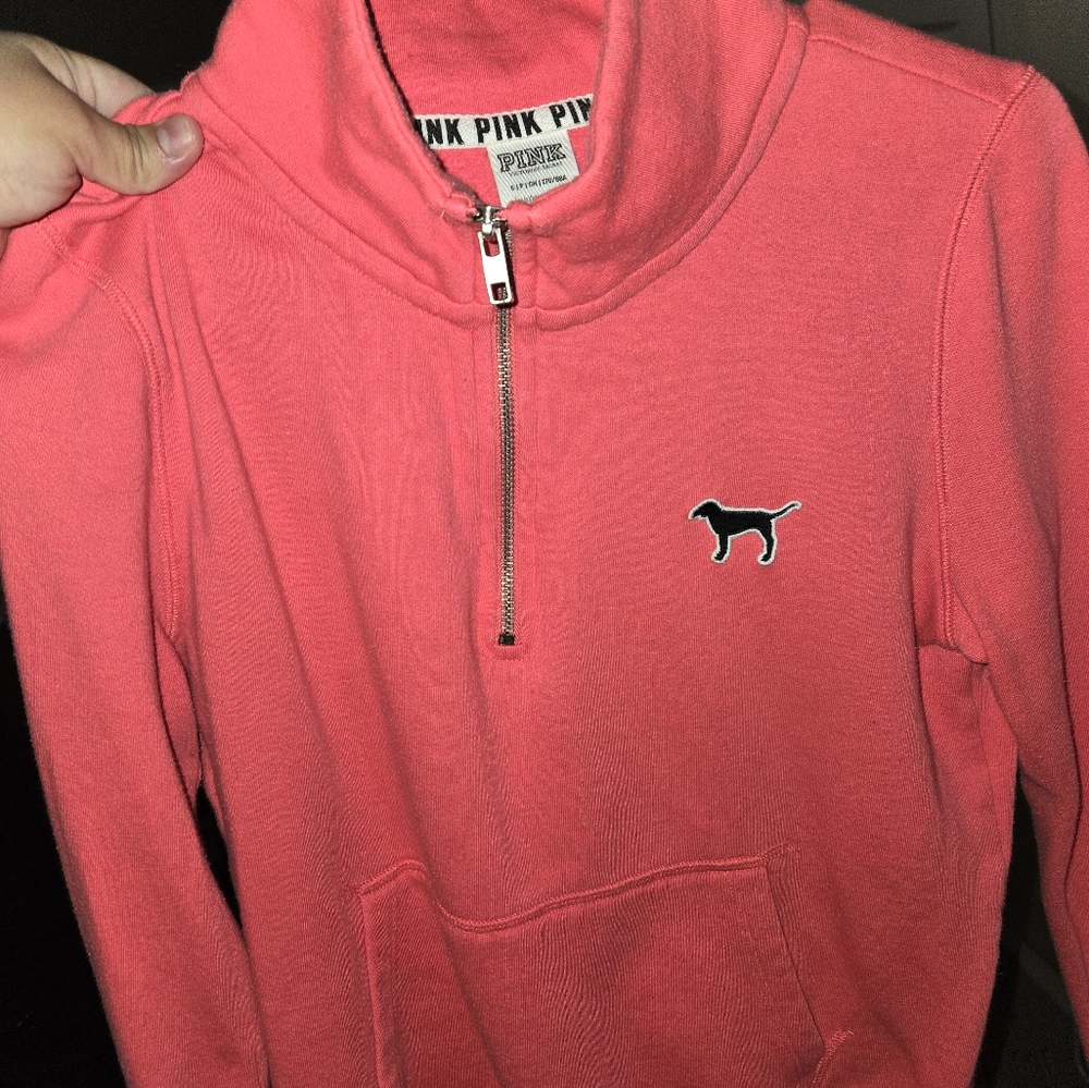 Pink brand pullover